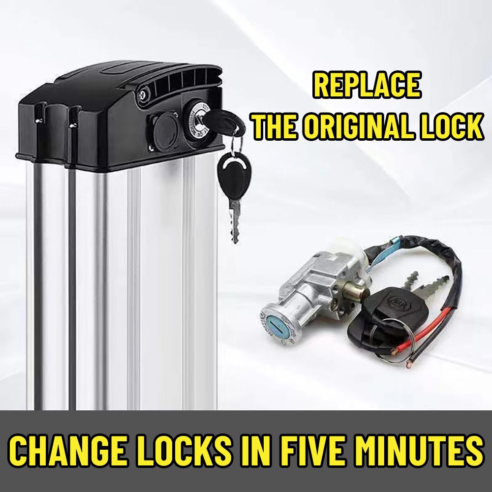 Commuter Bike Lock - Lucchetto per batteria E-Bike con 2