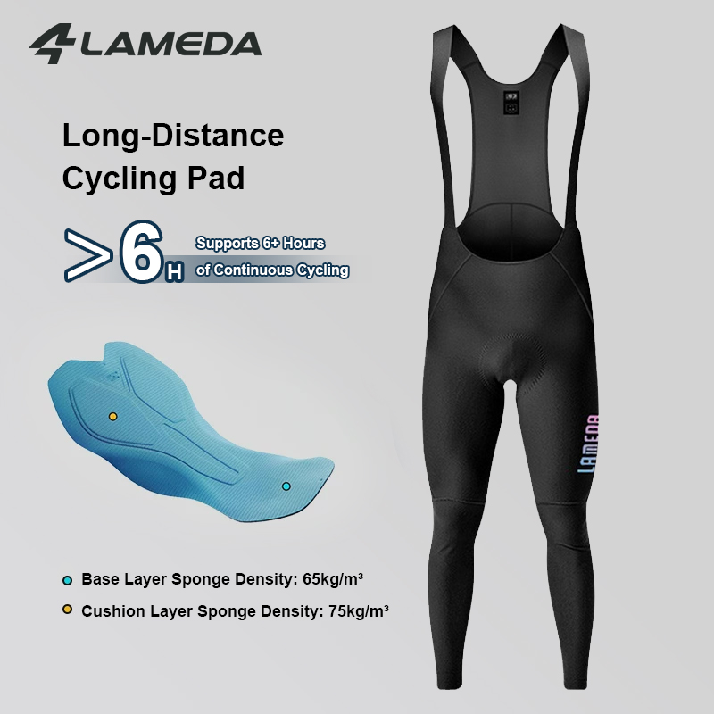 Cycling Commuter Pants - Pantaloni da Ciclismo con Bretelle LAMEDA