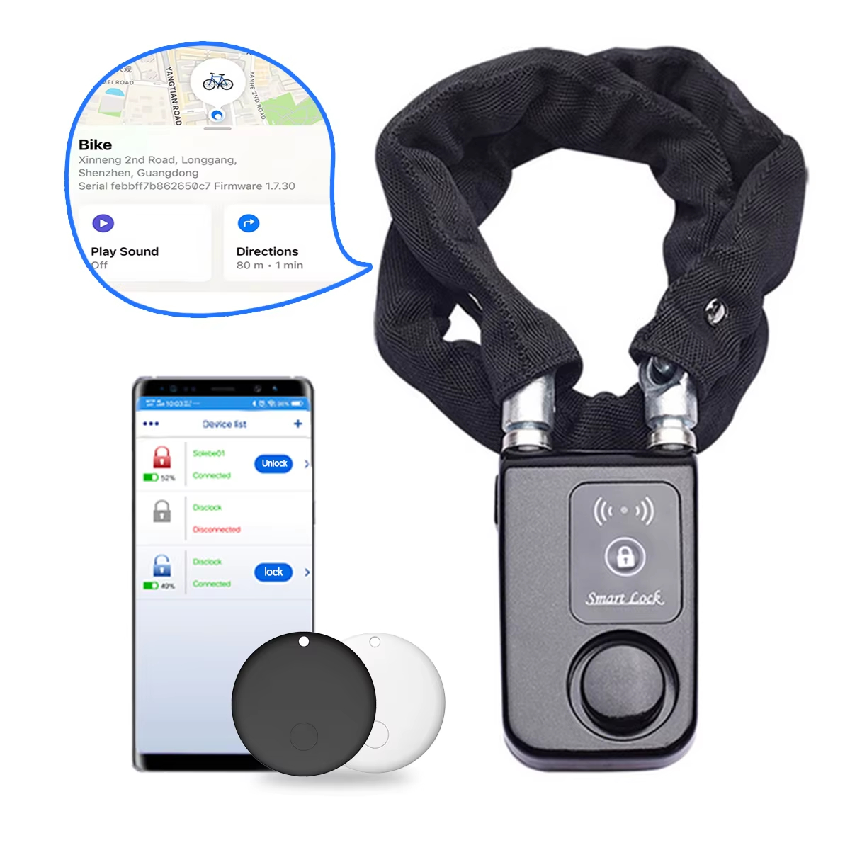 Lucchetto a Catena per Bicicle - Commuter Bike Lock recensione e prezzo