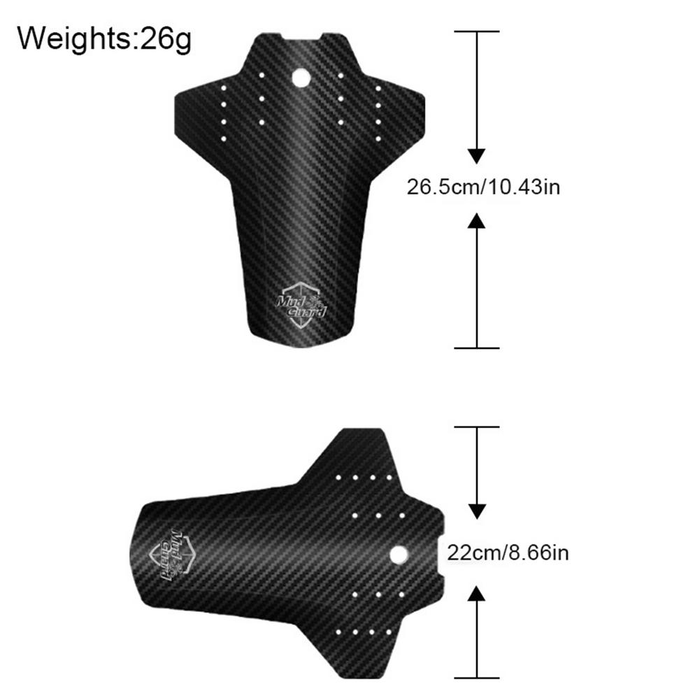 Parafanghi MTB regolabili da 2 - Fender Mudguard Set recensione e prezzo
